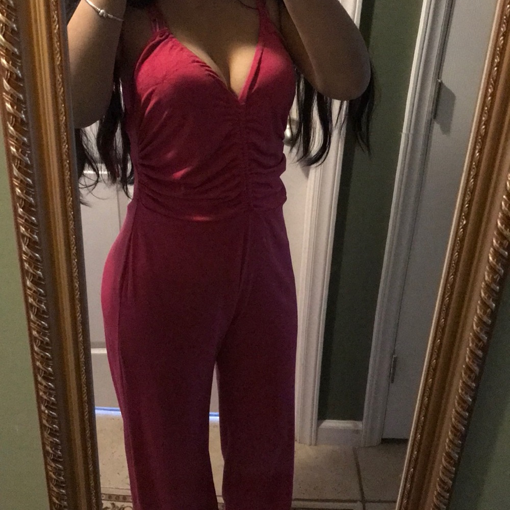 Zara hot pink jumpsuit 🌸🌸